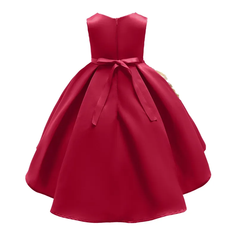 Red cindrilla frock