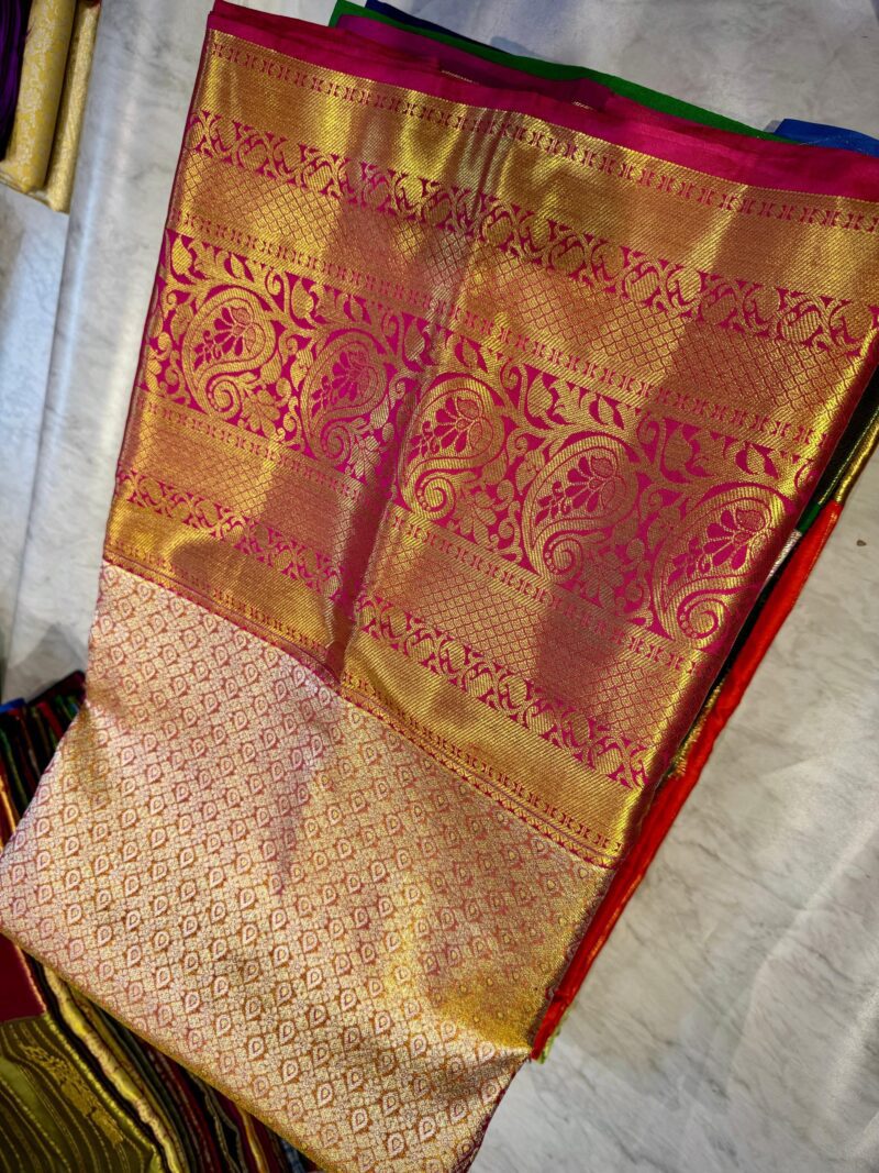 GOLD PATTU SAREE