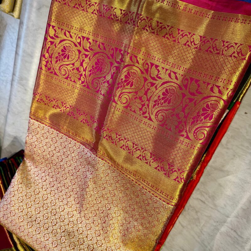 GOLD PATTU SAREE